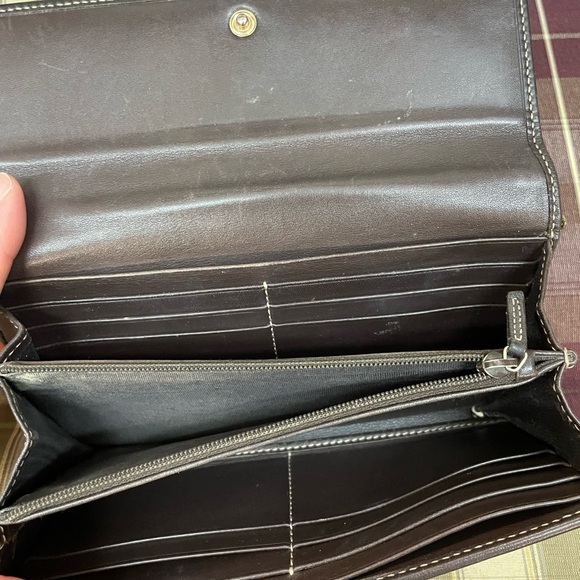 Gucci GG monogram Canvas lovely Heart long Wallet-Brown - Picture 5 of 7